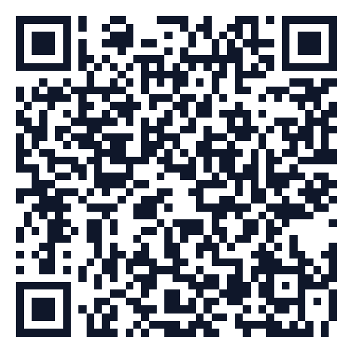 QR code to verify this certificate