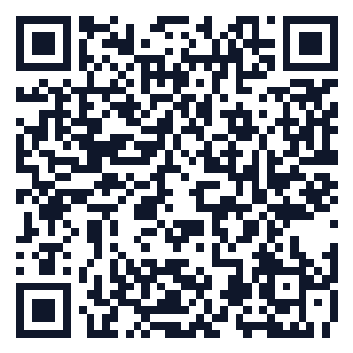 QR code to verify this certificate
