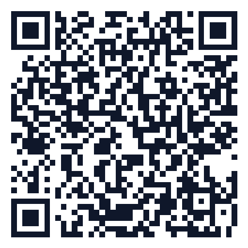 QR code to verify this certificate
