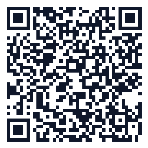 QR code to verify this certificate