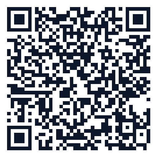 QR code to verify this certificate
