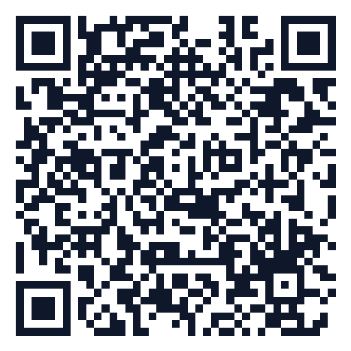 QR code to verify this certificate