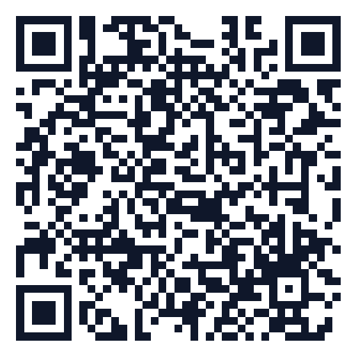 QR code to verify this certificate
