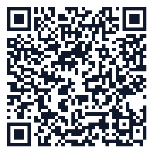 QR code to verify this certificate