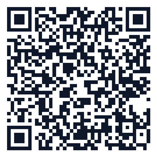 QR code to verify this certificate