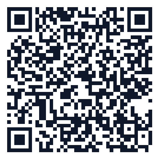 QR code to verify this certificate