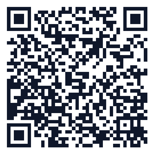 QR code to verify this certificate