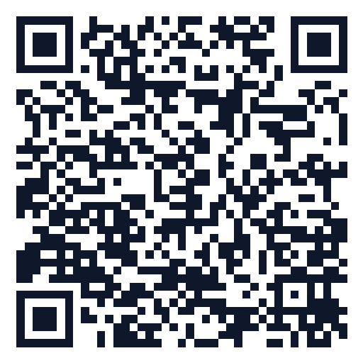 QR code to verify this certificate