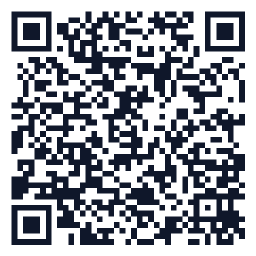 QR code to verify this certificate