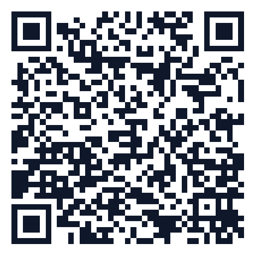 QR code to verify this certificate