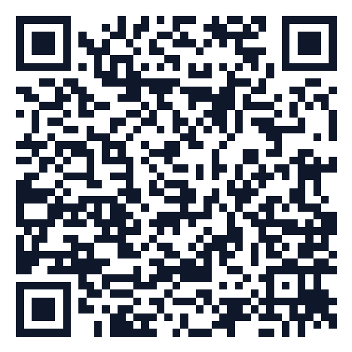 QR code to verify this certificate