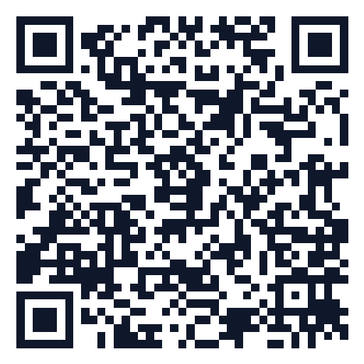 QR code to verify this certificate