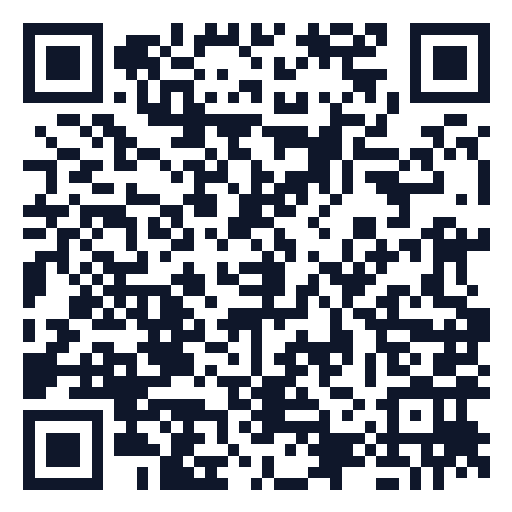 QR code to verify this certificate
